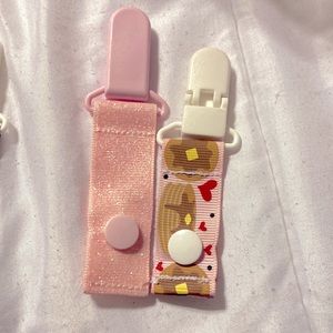 Pancake tubie IV feeding oxygen tube clips